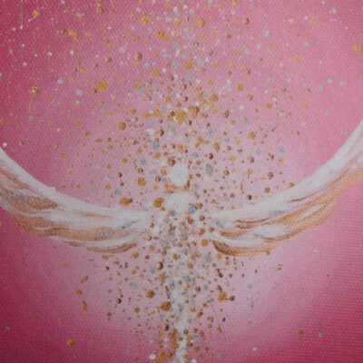 engel der fuelle detail leinwanddruck