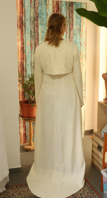 hochzeitskleid jasmin rueckansicht zauberhafte kuneste