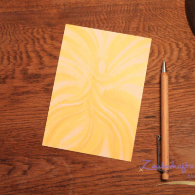 postkarte a erzengel jophiel vorderseite