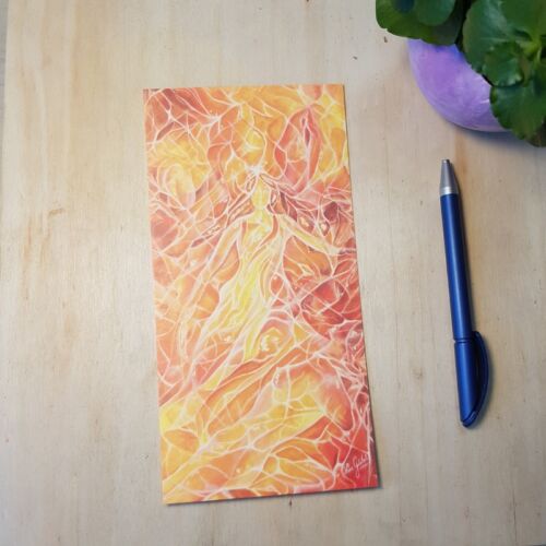 postkarte lilith feuer der weiblichkeit vorne din lang zauberhafte kuenste