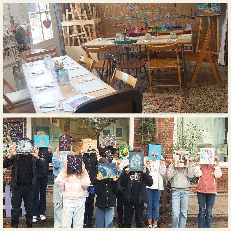 Kreativ- und Malkurse 22 kreativ geburtstag wunschmoiv zeichen mit rastatechik